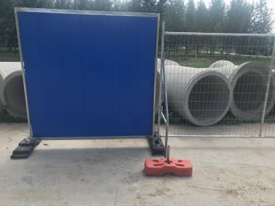 China Temporary Steel Hoarding Available All Colour 2m x 2m size Colour Bond Steel en venta