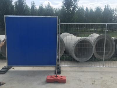 Chine Color Bond Steel Temporary Hoarding Available Customized Size à vendre