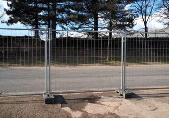 China M400 Heras Mobile Temporary Fencing 2.0m Height 2.2m Width en venta