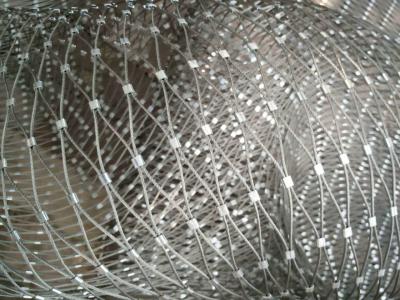 Chine stainless steel wire rope mesh net à vendre