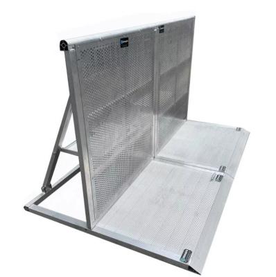 China 1.22*1*1.22m aluminum crowd control barriers for event mojo barriers for sale