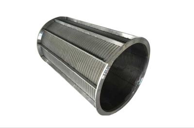 China Precision Tube Stainless Steel Slot Wedge Wire Well Screen Filter Mesh en venta