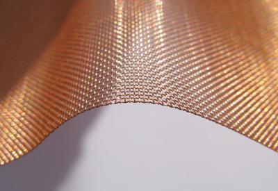 中国 EMF protection rf shielding room 100 % pure copper woven wire mesh 販売のため