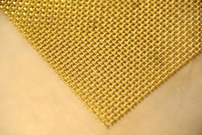 China Bronze Wire Mesh Screen Micron Brass Woven Wire Mesh for sale