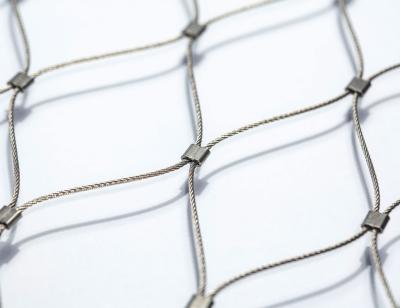 China stainless steel wire rope woven mesh Te koop