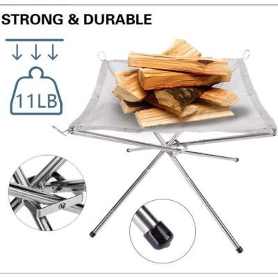 China 201 STAINLESS STEEL PORTABLE FIRE PIT for sale