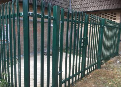 China Powder Coated or Galvanized W D Section Palisade Security Fence for sale
