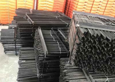 中国 1.8m black bitumen coated heavy duty Y post star pickets 販売のため