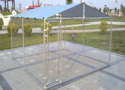 China 4' x 6' x 6' /1.2m x 1.8m x 1.8 m outdoor chain link wire dog kennel DIY à venda