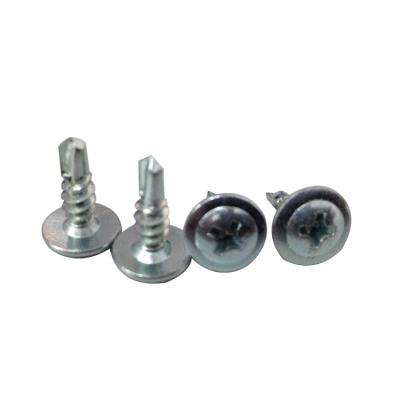 China Small Truss Head Self Drilling Screws M3.5-M4.8 Diameter Gray Phosphate for sale
