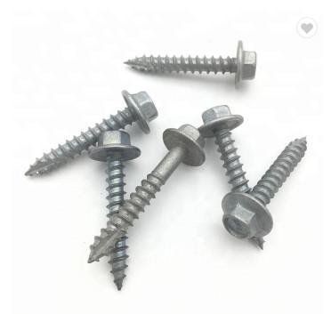 China 17 Timber Wood Self Drilling Tek Screws Galvanised With Assembling for sale
