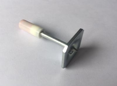 China Sujeción ligera del clavo del clip del techo con longitud cuadrada del Pin de la lavadora 37m m en venta