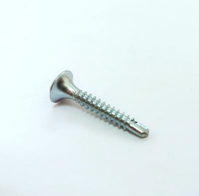 China Gray Bugle Head Self Drilling Screw C1022 Steel 16mm-152mm Length for sale