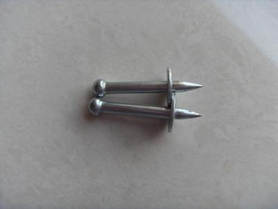 China NK SHOOTING NAILS STEEL NAILS DRIVE PINS WITH 12MM STEEL WASHER for sale