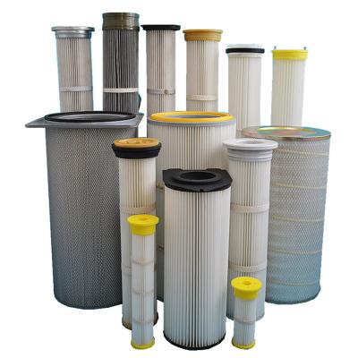 China Hepa Pleated Filter Cartridge Dust Collector for sale