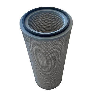 China Metal Fume Silica Dust Collector Filter Superfine Fiber Pleated Filter Element for sale