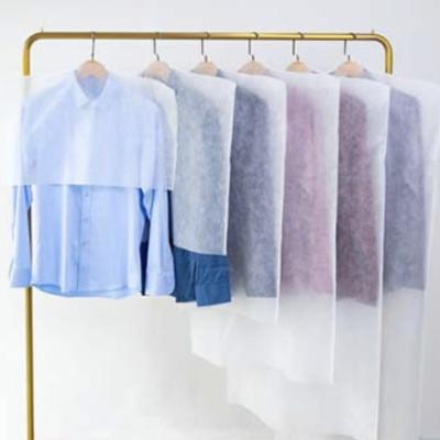 중국 Wholesale Custom Logo Non-Woven Fabrics Dust Cover Garment Bags For Clothing Clothes Protecting Dusts Covers 판매용