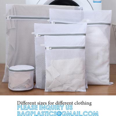 China Mesh Laundry Bags for Delicates with Premium Zipper, Travel Storage Organize Bag, Clothing Washing Bags for sale