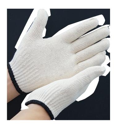 China Wear-Resistant Cotton Yarn Knitted Working Protective Gloves Painter Mechanic Industrial Warehouse Gardening Constru for sale