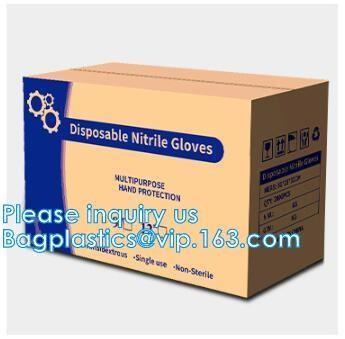 China Medical Disposable Nitrile exam Gloves, Chemical Resistant, Powder-Free, Latex-Free, Non-Sterile, Food Safe, 4 Mil for sale