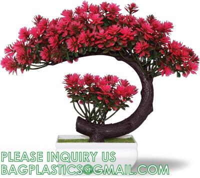 China Artificial Bonsai Tree Juniper Faux Plants Indoor Fake Plants Decor with Ceramic Pots for Home Table Office Desk for sale
