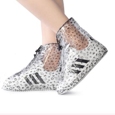 China Factory Supply High Quality Reusable Waterproof Shoe Covers With Reflector Anti-Skid Unisex Over Shoes For Rain for sale