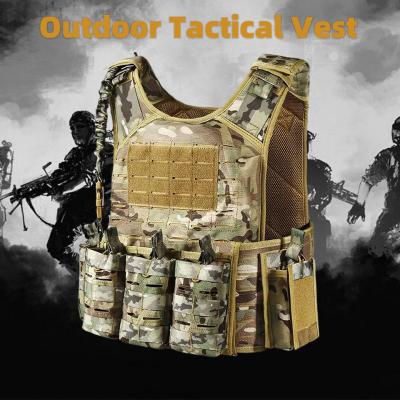 China Outdoor sports training, Multifunctional Nylon Waterproof Tactical Vest Apron Anti-Cut Tactical Vest Easy To Carry for sale