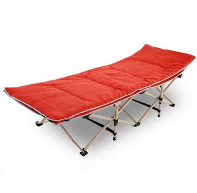 China Lightweight Portable Outdoor Products Camping Foldable Comfortable Single Bed Portable Sleeping Cot Camp Office for sale