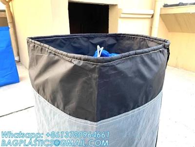 China Drawstring Moving Bags, Jumbo Extra Large Heavy Duty Handles Wrap Storage Bags Moving Totes Storage Totes Zippered for sale