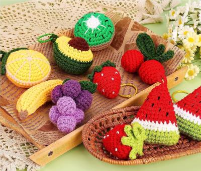Cina Beginner Crochet Kit - Hand-Crochet, Decorative Keychain, Crochet Kit for Beginners with Step-by-Step Instruction in vendita