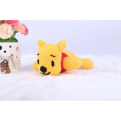 중국 Knitted Wool Toy Material Package Stuffed Plush, Wool Crafts Handmade Crochet, Doll DIY, Crocheted Toy 판매용