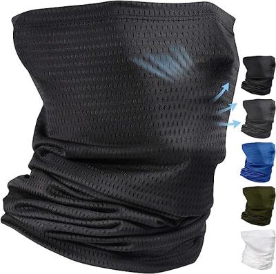 Cina Neck Gaiter Face Mask Scarf Reusable Bandanas Tube UV Protection Headwear Balaclava Outdoor Sport for Men and Women in vendita