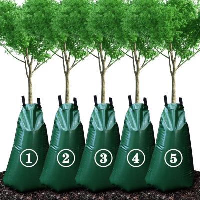 China Tree Watering Bag, 20 Gallon Slow Release Watering Bag for Trees, Tree Irrigation Bag Made of Durable PVC Material for sale