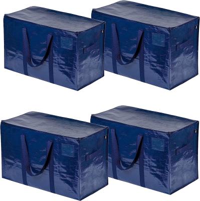 China Moving Storage Bags with Zippers, Foldable Heavy-Duty Tote Space Saving, Alternative to Moving Boxes, Packing Suppli for sale