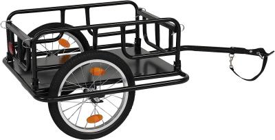 China Foldable Bike Cargo Trailer with Bike Hitch, Bicycle Wagon Trailer with 16