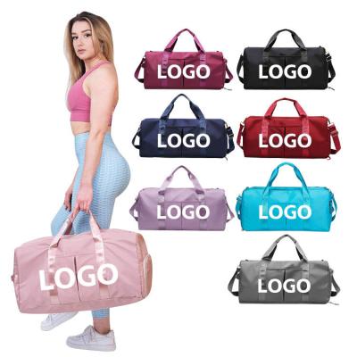 China Fashion Personalized Waterproof Carry-On Luggage Overnight Weekender Bag Leisure Gym Tote Duffel Sport Bag For Ladies for sale