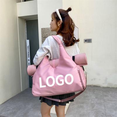 China Customized Portable Yoga Mat Carrying Workout Gear Shoulder Travel Yoga Gym Bag For Women for sale