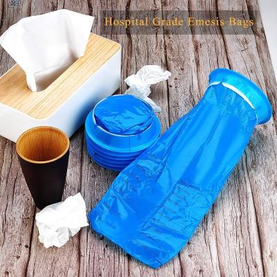China Vomit Bags Disposable, 15 Pack Barf Throw Up Emesis Puke Nausea for Travel Motion Sickness, Car & Aircraft, Kids,1000ml for sale