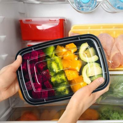 Cina Hotsell Microwavable Custom 5 6 Compartment Bento Food Containers Take Away Disposable Plastic Lunch Bento Box in vendita