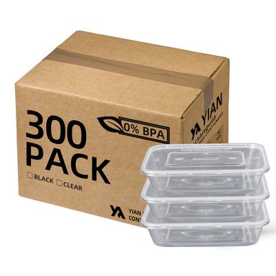 중국 PP Disposable Packing Bento Box, Freezer Microwavable Plastic Container With Lid Eco Food Packaging Boxes Biodegradable 판매용