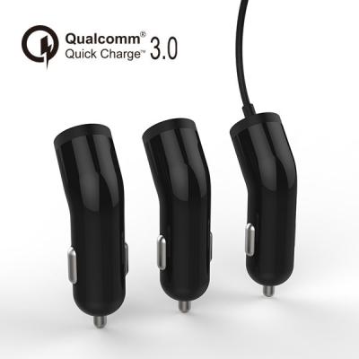 China 3.0 In Car Rapid Cell Phone Charger For Galaxy S7 / S6 / Edge / Plus Note 5 / 4 for sale