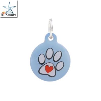 China rfid NFC finds pet dog tag funny collar anti-lost pet Epoxy tag for sale