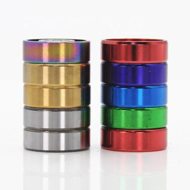 Custom Colorful Professional 8 PCS/Box 608 ABEC 11 Skateboard Bearing