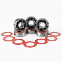 Quality Od 2.2x0.8cm Skateboard Wheel Bearings Chrome Steel Titanium Wear Resistance for sale