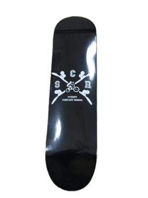 China HD Printed Graphics Canadian Maple Wood Skateboards for sale