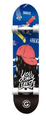 China Kompakte 7-stufige Skateboards aus kanadischem Ahorn zu verkaufen