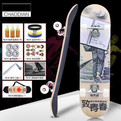 Quality Graphic Printed Complete Skateboard Outdoor Sports Skateboard High Performing for sale