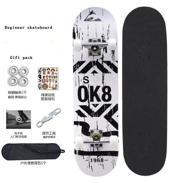 Quality Custom Printing 80cm Length Pre Built Skateboards Complete Street Skateboard for sale