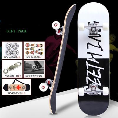 China Custom Printing 80cm Length Pre Built Skateboards Complete Street Skateboard for sale