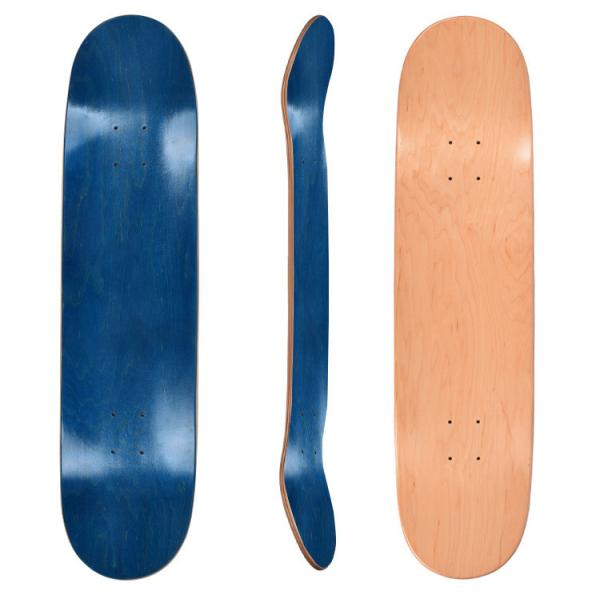 Quality High Strength 7 Ply Skateboard With Double Kick Concave Shape for sale